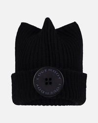 BOX BEANIE IN BLACK
