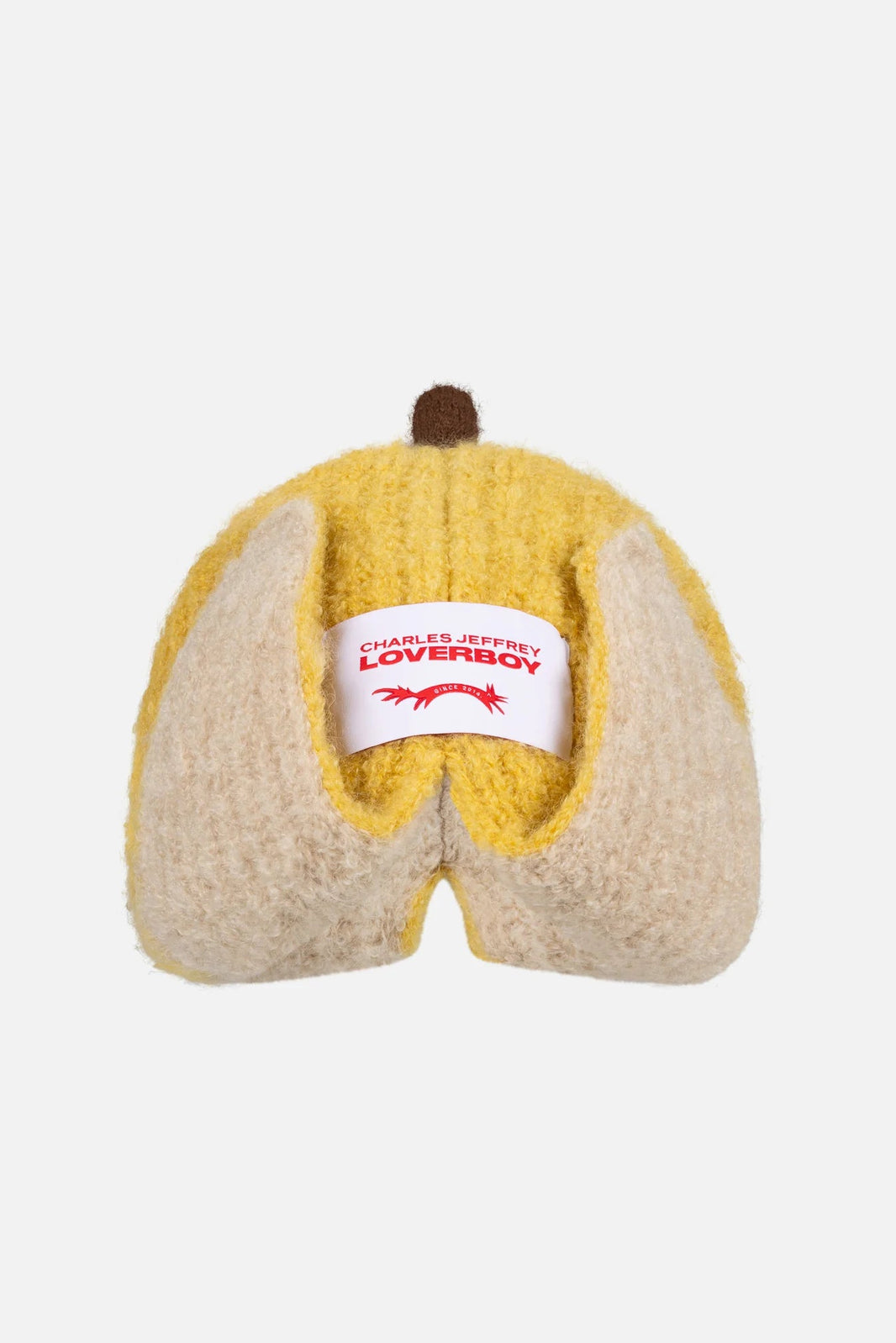 MOHAIR CHUNKY BANANA BEANIE