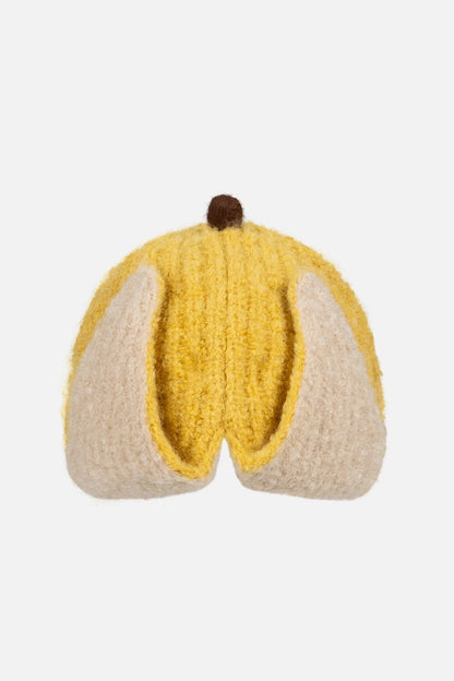 MOHAIR CHUNKY BANANA BEANIE