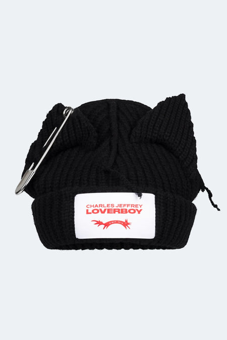 CHARLES JEFFREY LOVERBOY CHUNKY PUNK EARS BEANIE