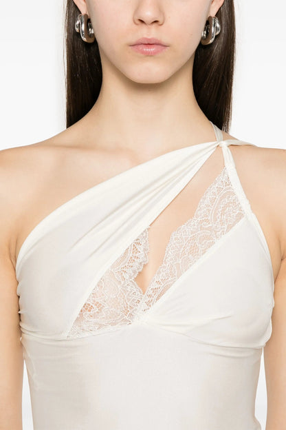 COPERNI KNITTED ASYMMETRIC LONG DRESS