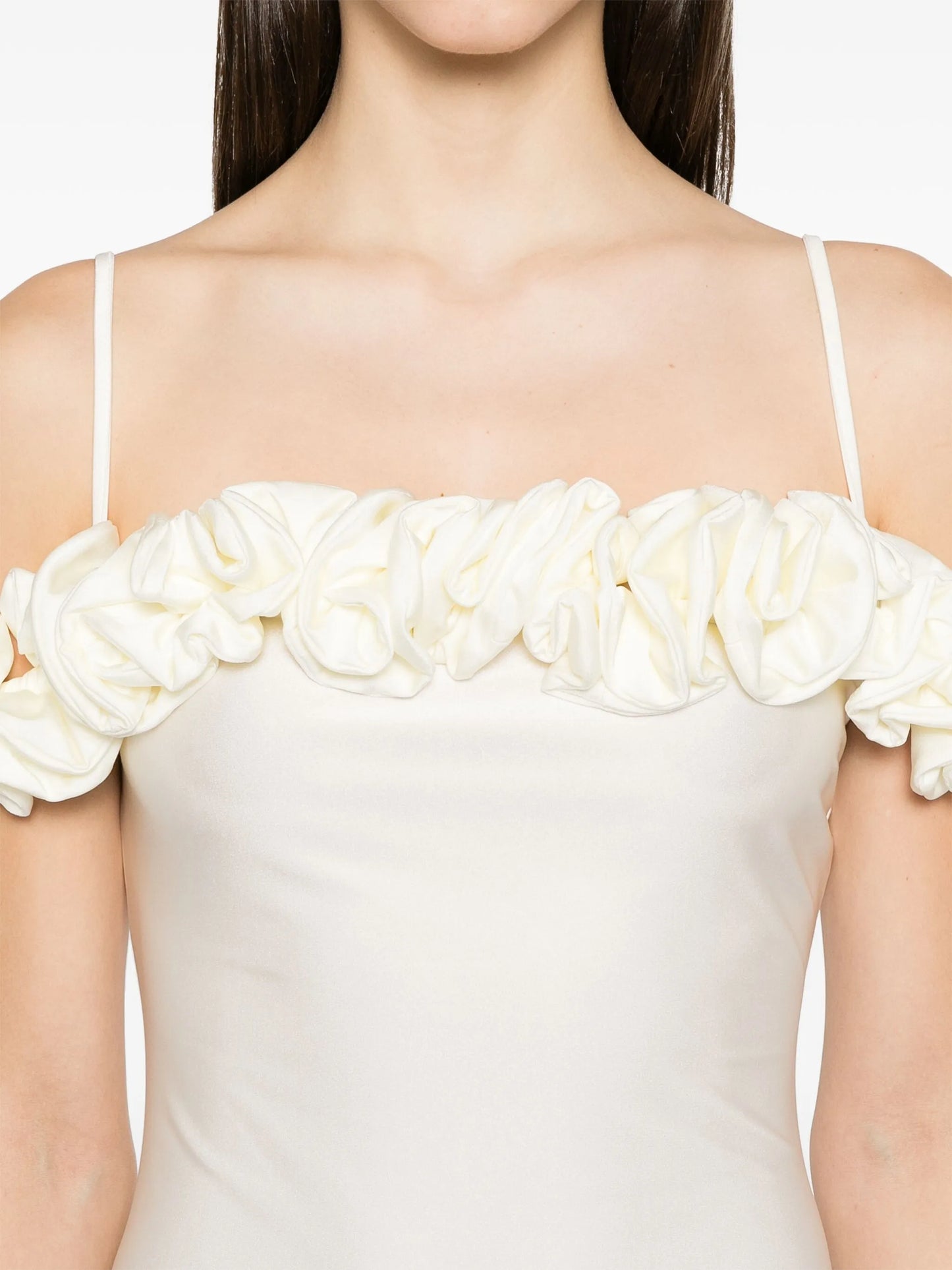 COPERNI KNITTED RUFFLE DRESS