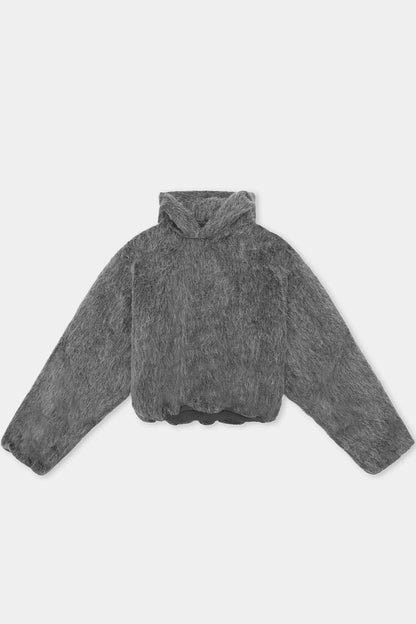 HELIOT EMIL PANTHEON ALPACA HOODIE