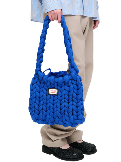 CHARLES JEFFREY LOVERBOY MARSHMALLOW BAG_BLUE
