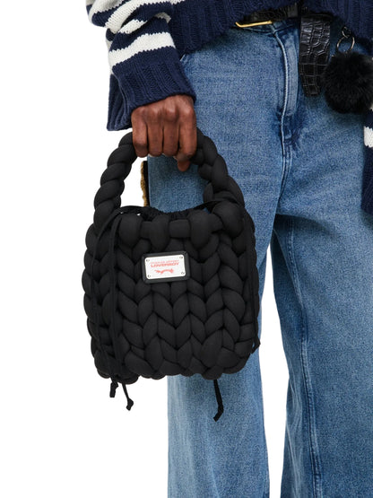 CHARLES JEFFREY LOVERBOY MARSHMALLOW BAG_BLACK