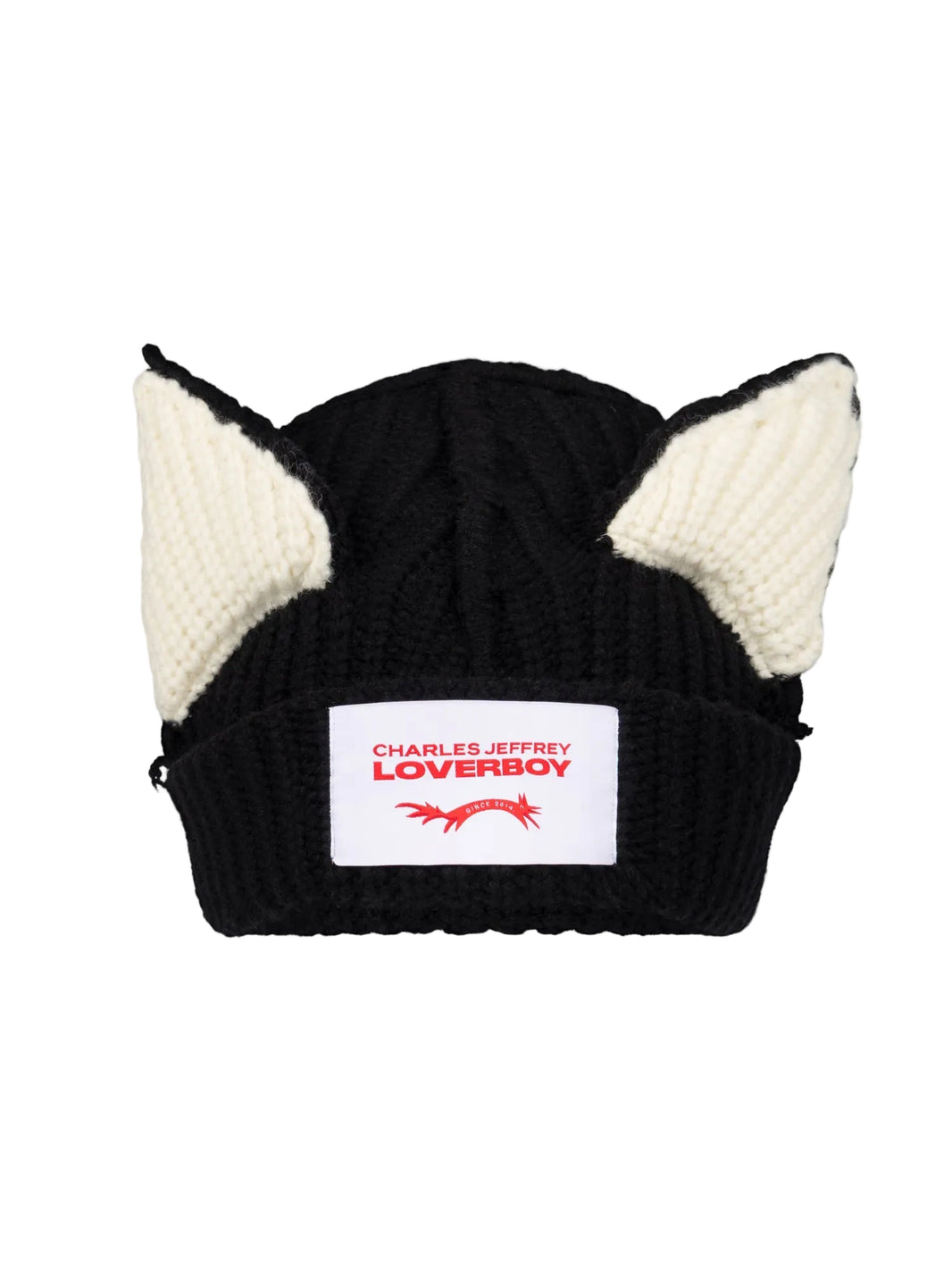 CHARLES JEFFREY LOVERBOY CHUNKY EARS BEANIE_BLACK/WHITE