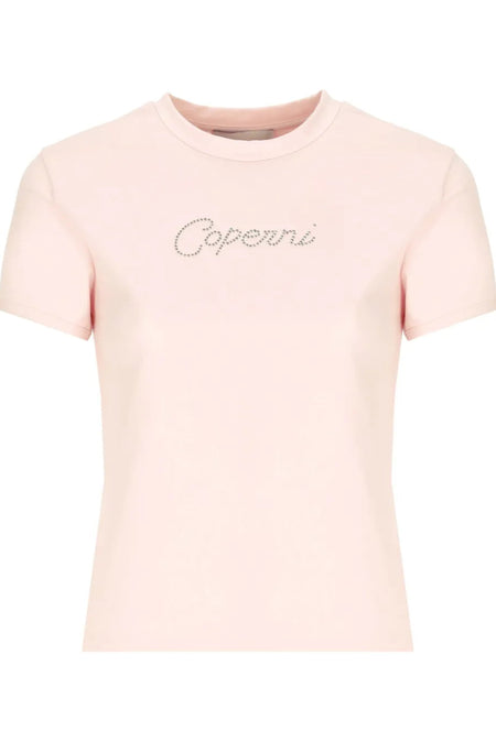 COPERNI KNITTED CRYSTAL LOGO T-SHIRT