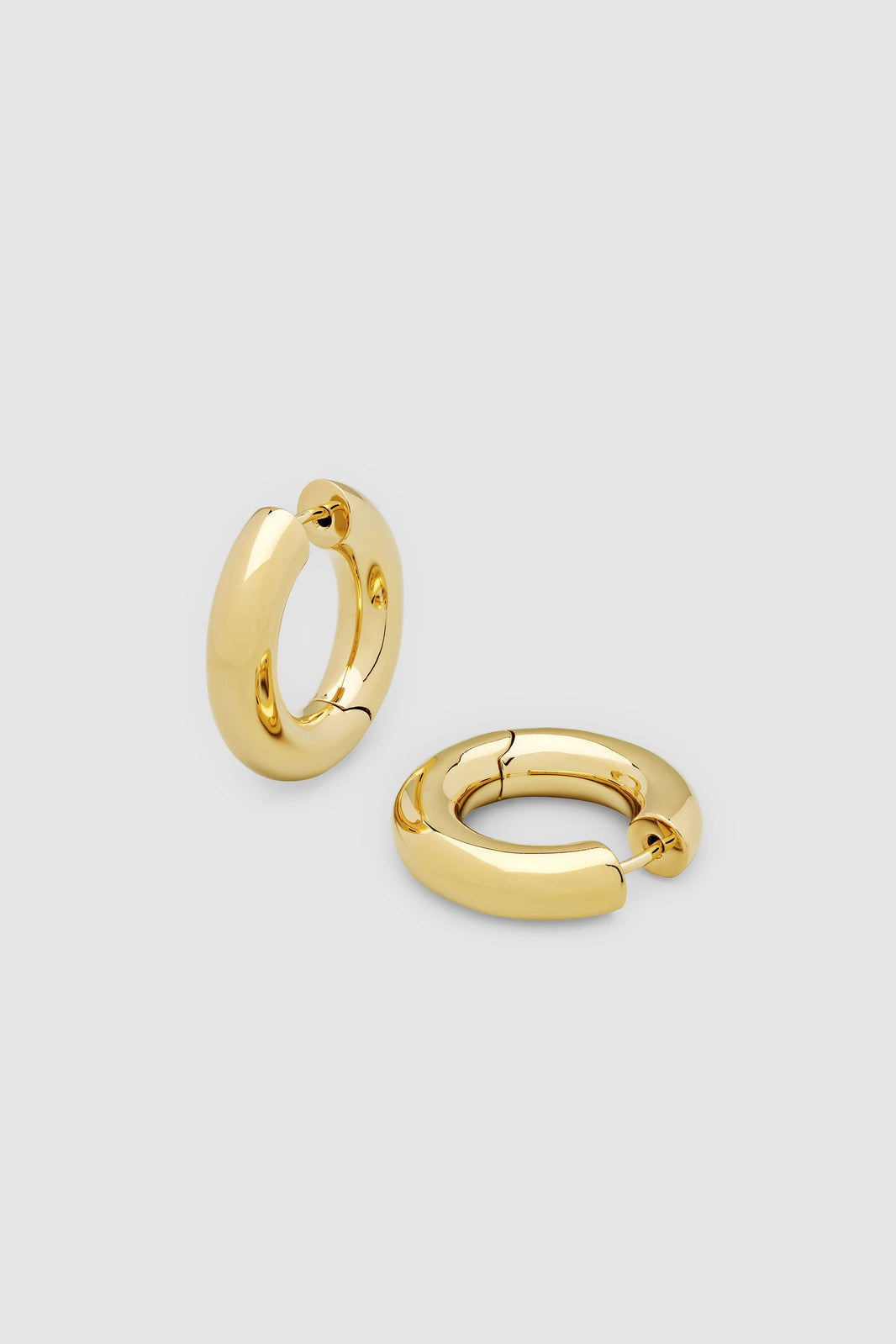 Tom Wood Chunky Hoops Medium Gold