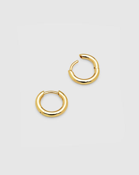 Tom Wood Classic Hoops Small Gold