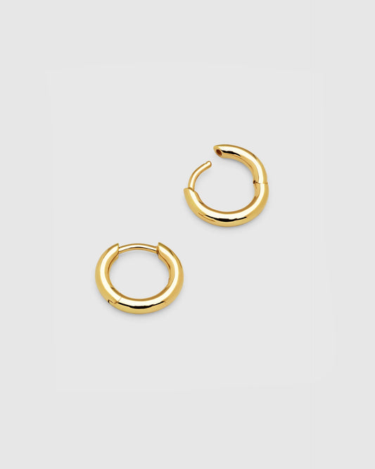 Tom Wood Classic Hoops Small Gold