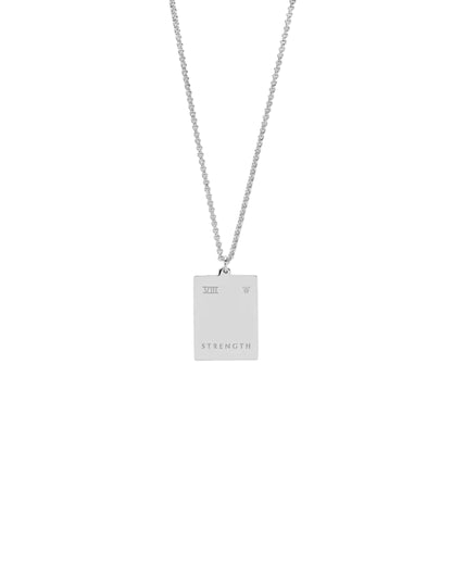 TOM WOOD TAROT STRENGTH PENDANT_SILVER