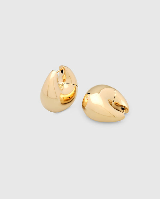 Tom Wood Bao Hoops Large Gold