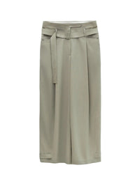 LOW CLASSIC DOUBLE WAIST TROUSERS_BEIGE