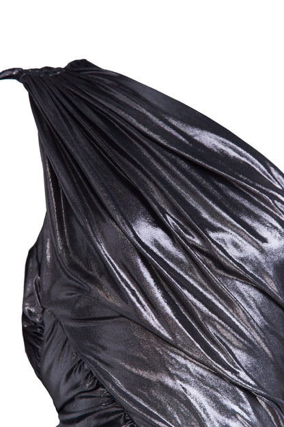 RICK OWENS KNIT DRESS AMIRA DRESS_METALLIC