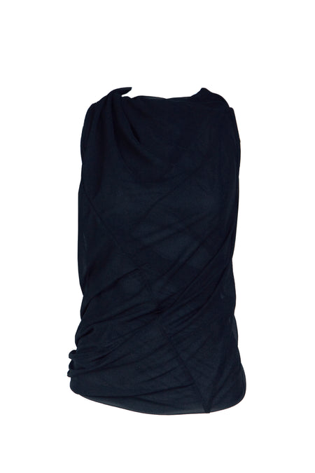 RICK OWENS LILIES KNIT TOP LUNA TOP_BLACK