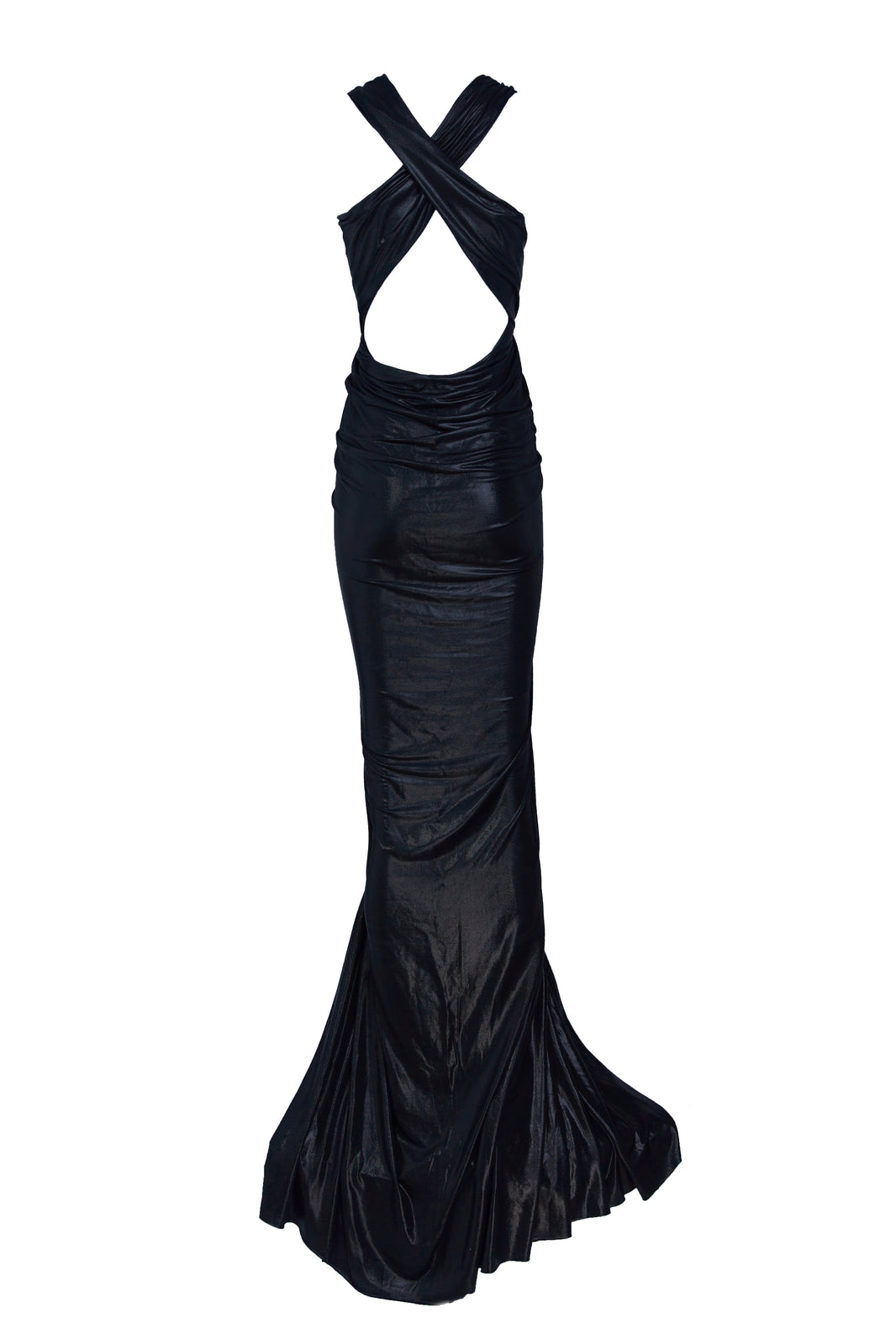 RICK OWENS KNIT DRESS POPPY GOWN