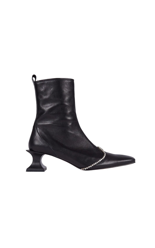 NINA ZARQUA Calf mid thin heel