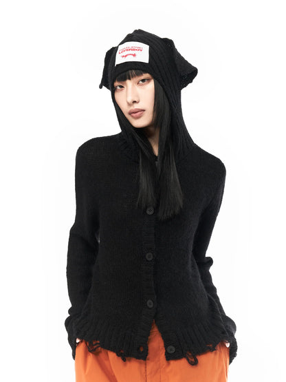 EARS BALACLAVA CARDI