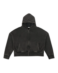 ENTIRE STUDIOS HEAVY HOOD_WASHED BLACK