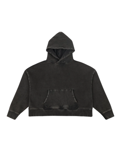 ENTIRE STUDIOS ETERNAL ZIP_WASHED BLACK