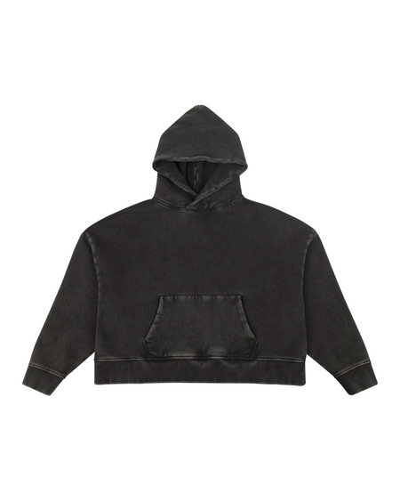 ENTIRE STUDIOS ETERNAL ZIP_WASHED BLACK
