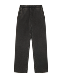 ENTIRE STUDIOS STRAIGHT LEG SWEATPANT_WASHED BLACK