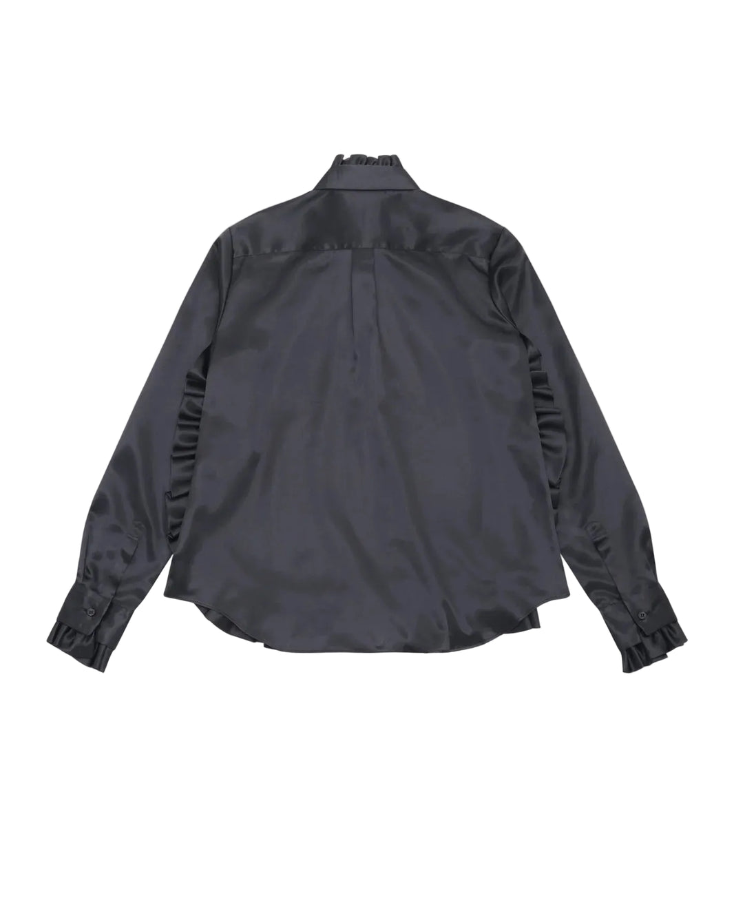 NOIR KEI NINOMIYA RUFFLED BLOUSE_BLACK