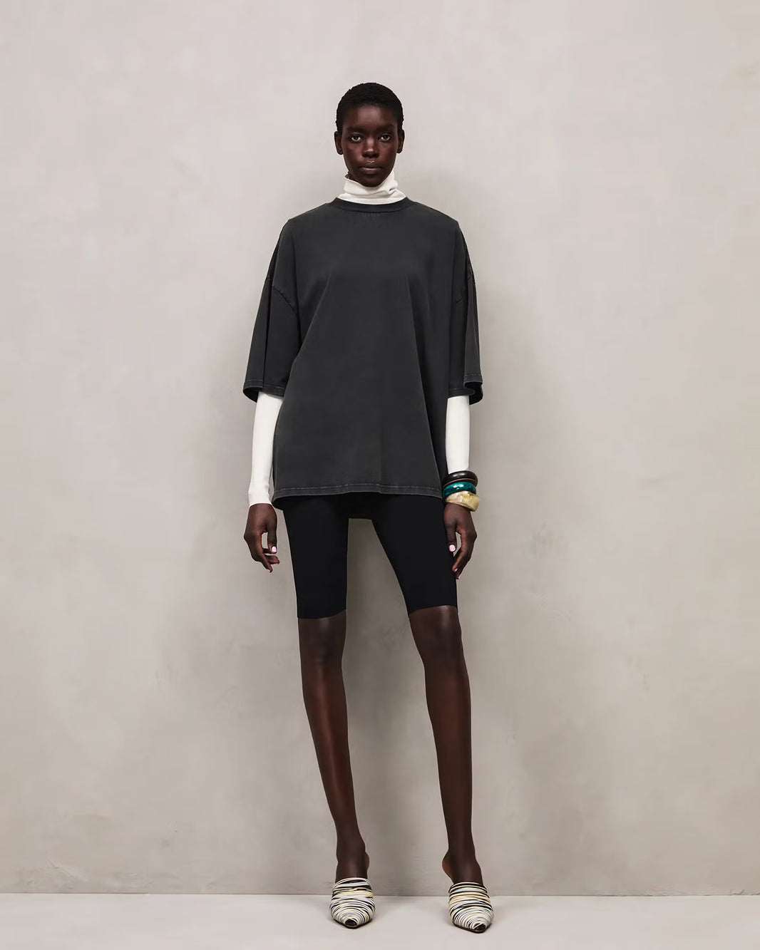 ENTIRE STUDIOS HEAVY BOXY TEE_WASHED BLACK