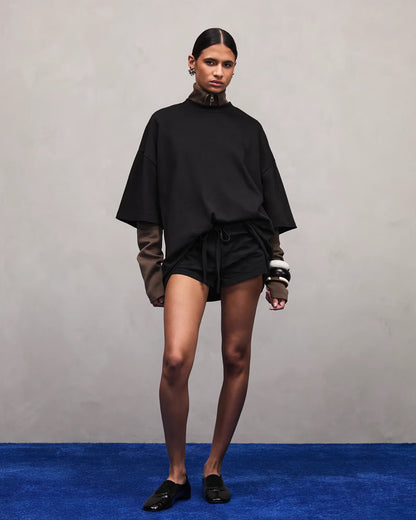 ENTIRE STUDIOS HEAVY BOXY TEE_BLACK