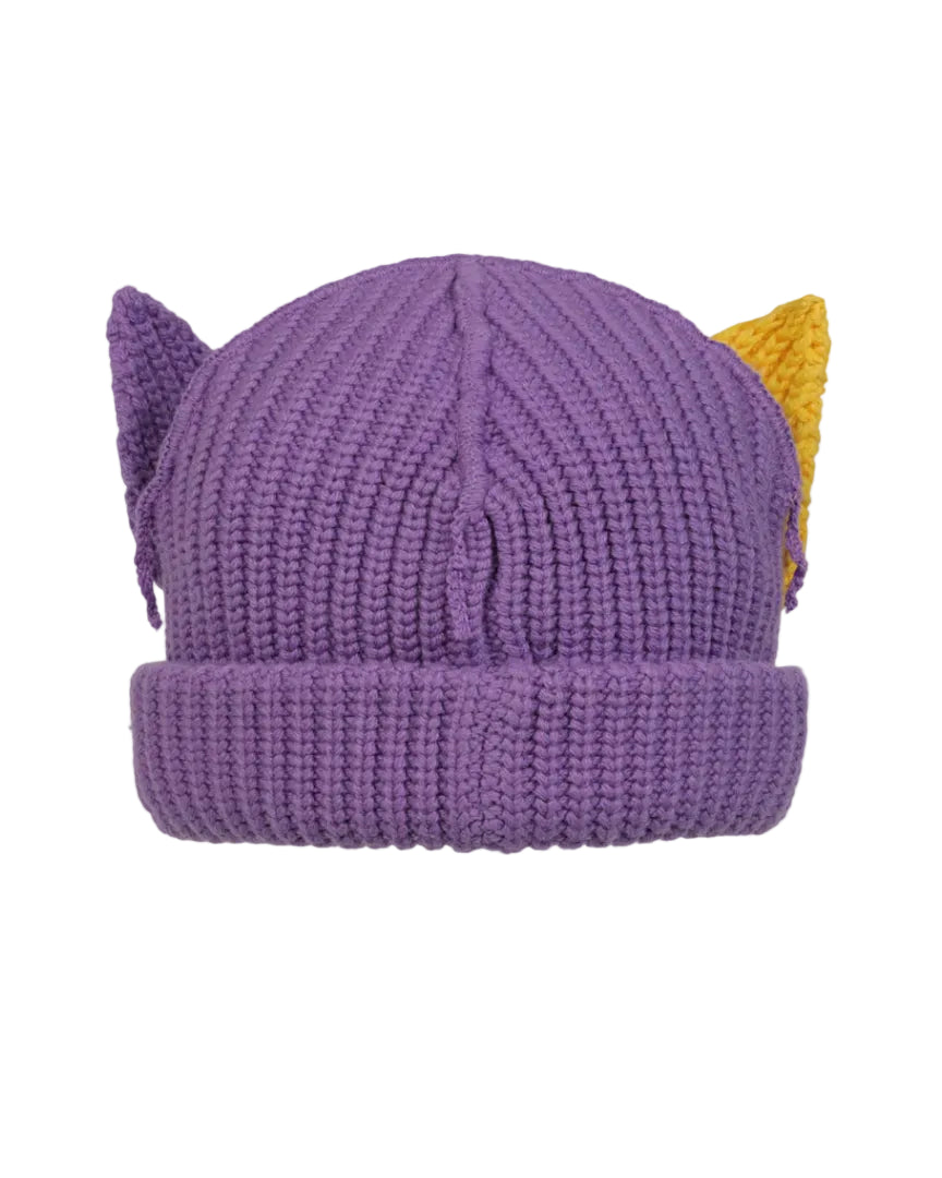CHARLES JEFFREY LOVERBOY CHUNKY EARS BEANIE_PURPLE