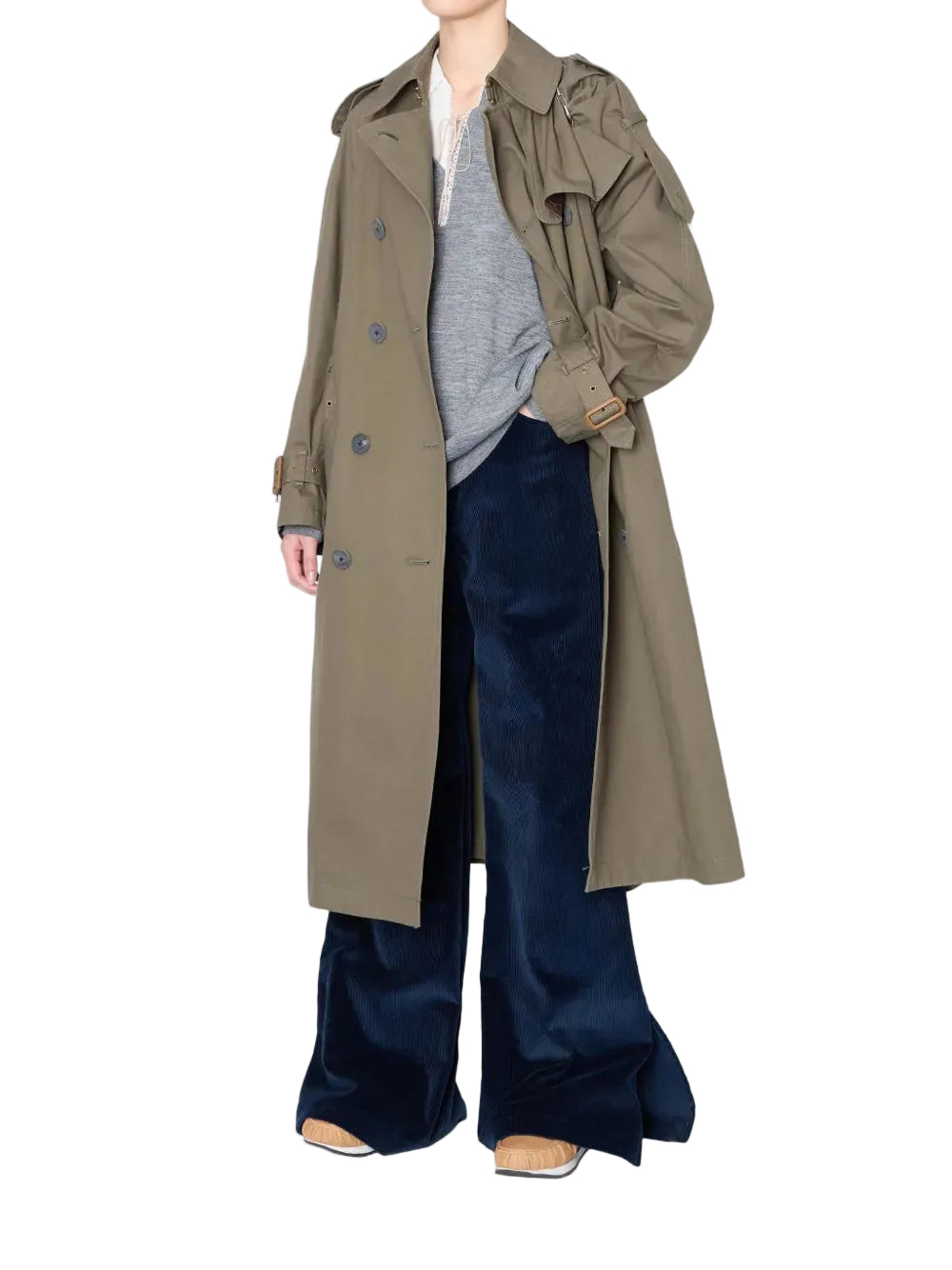 BELTED TRENCH COAT