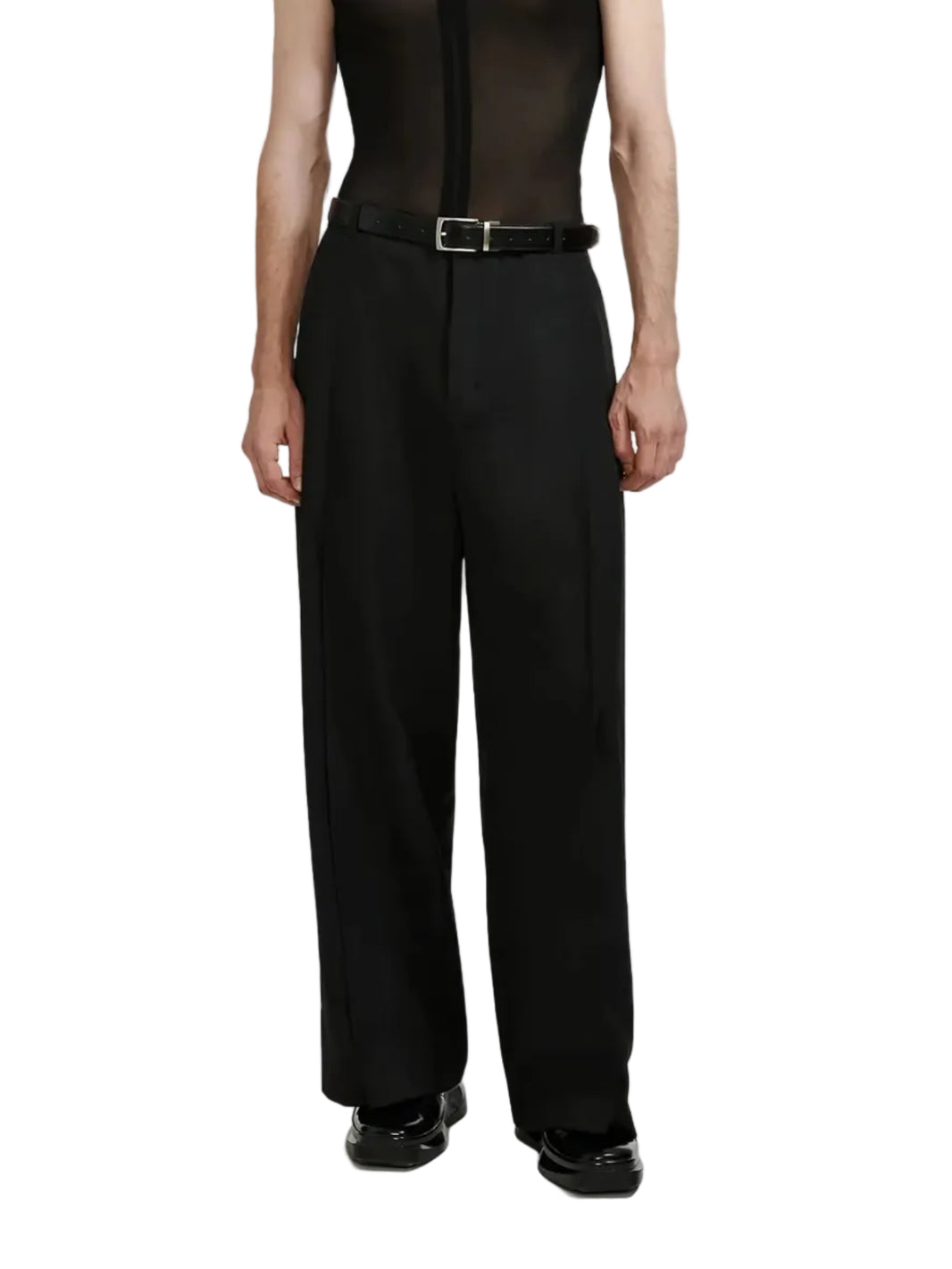 TAILORED PLEATED TROUSERS