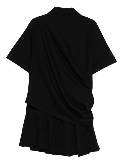 TOPSY TURVY JERSEY DRESS