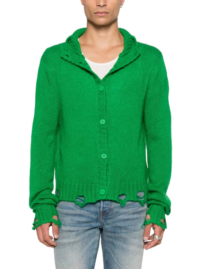 RABBIT BALACLAVA CARDI