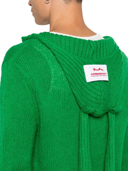 RABBIT BALACLAVA CARDI