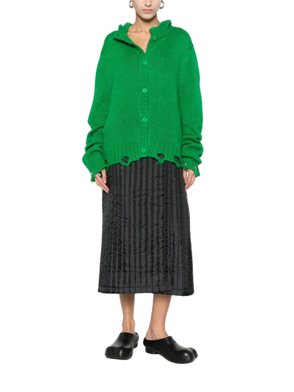 RABBIT BALACLAVA CARDI