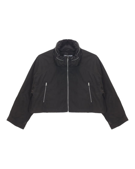 DRAWSTRING WIND JACKET