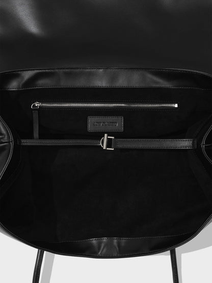 LOW CLASSIC HARICOT MINI FLAP BAG_BLACK