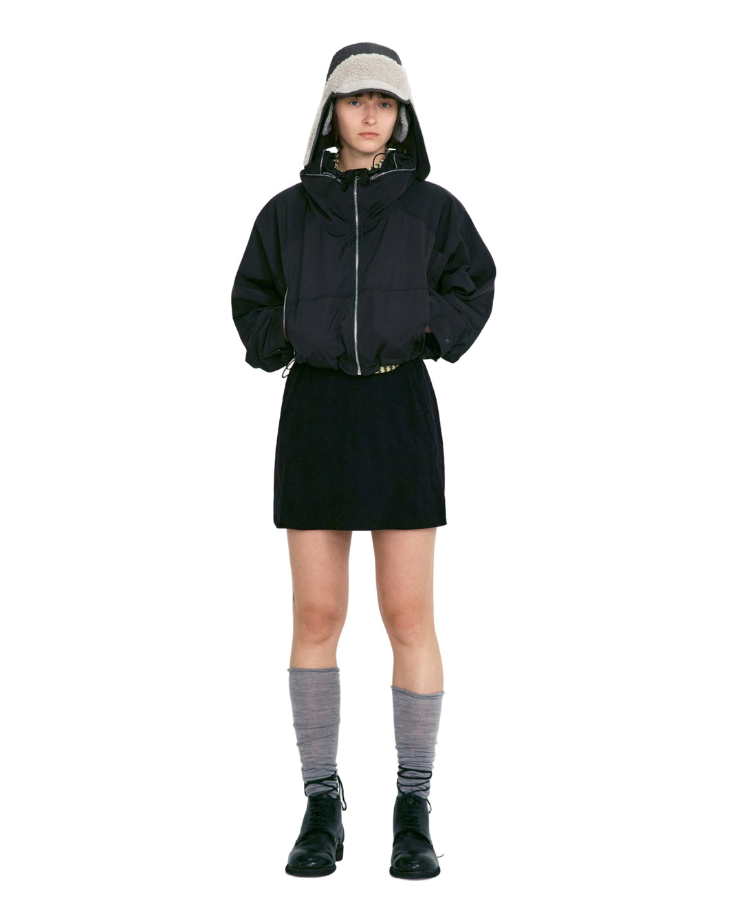 DRAWSTRING WIND JACKET