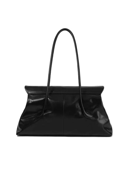 LOW CLASSIC HARICOT FLAP BAG_BLACK