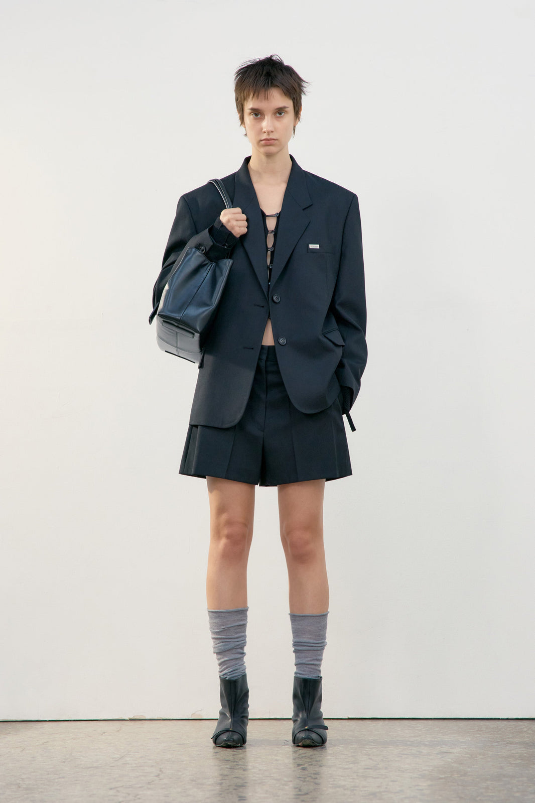 LOW CLASSIC BLAZER_BLACK