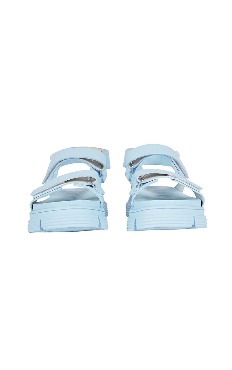 Ganni Rubber Sandal Corydalis Blue