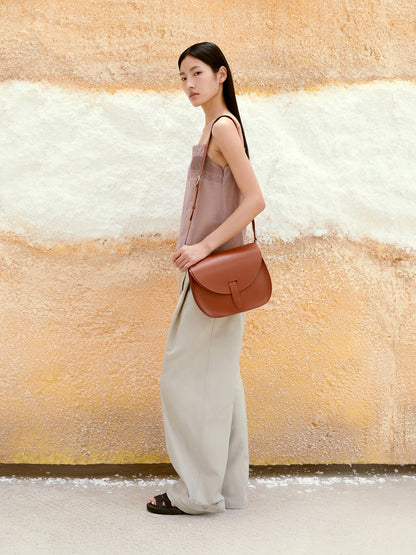 LOW CLASSIC DOUBLE WAIST TROUSERS_BEIGE