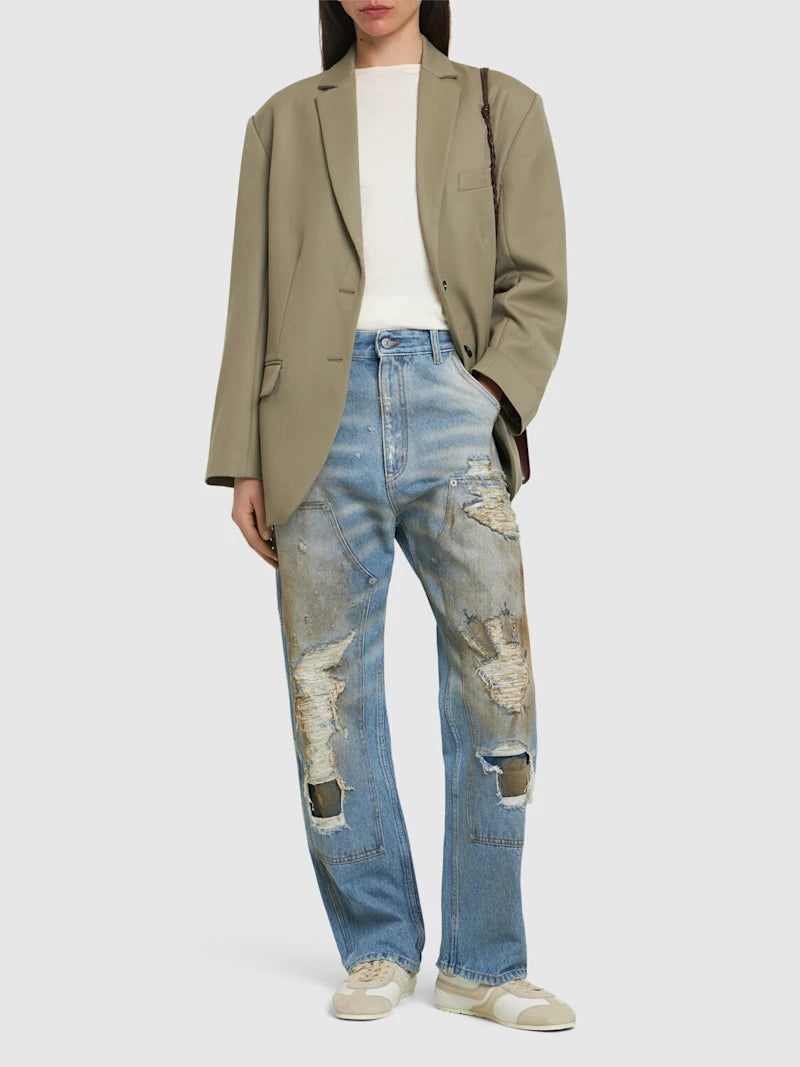 MAISON MARGIELA MM6 DISTRESSED JEANS