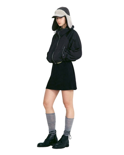 DRAWSTRING WIND JACKET