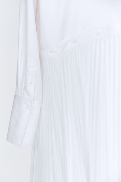PETER DO MARLOW SHIRTDRESS_WHITE