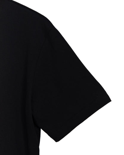 COMME DES GARÇONS COMME DES GARÇONS ROUND NECK COTTON T-SHIRT_BLACK