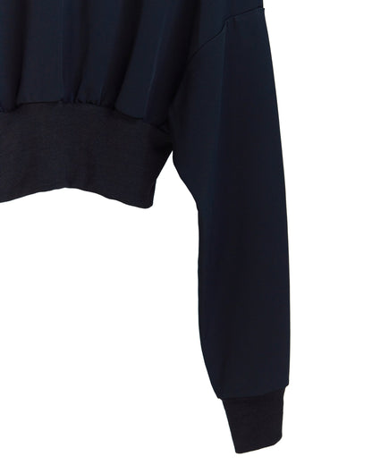 RICK OWENS KNIT JACKET FLIGHT JKT_BLACK