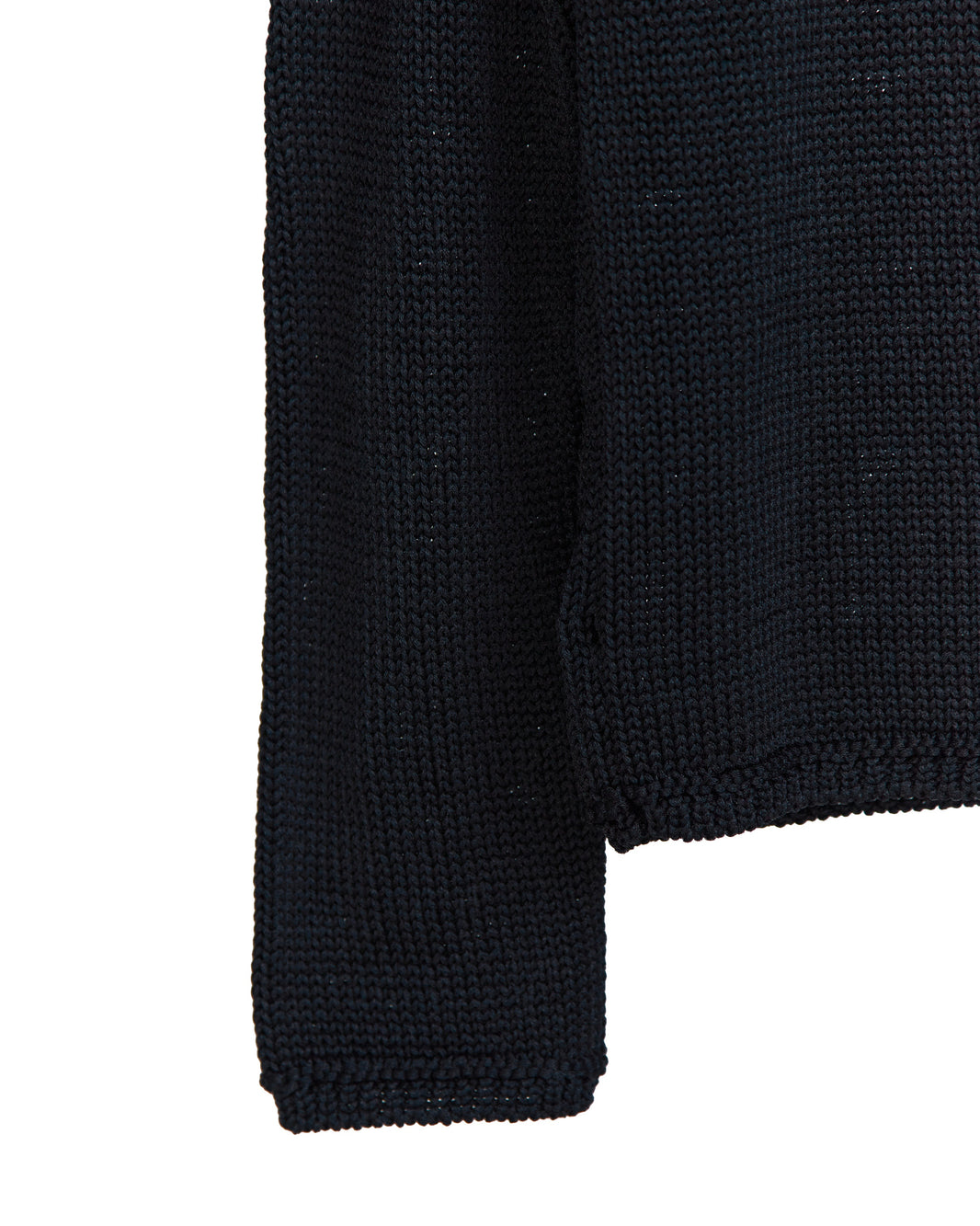 COMME DES GARÇONS COMME DES GARÇONS WIDE GAUGE KNIT SWEATER_BLACK
