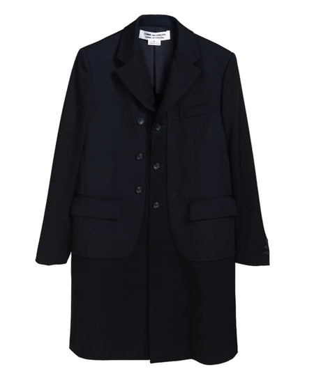 COMME DES GARÇONS COMME DES GARÇONS SINGLE BREASTED COAT_BLACK